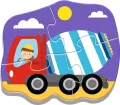Baby Puzzle. Pojazdy na budowie - tantis.pl