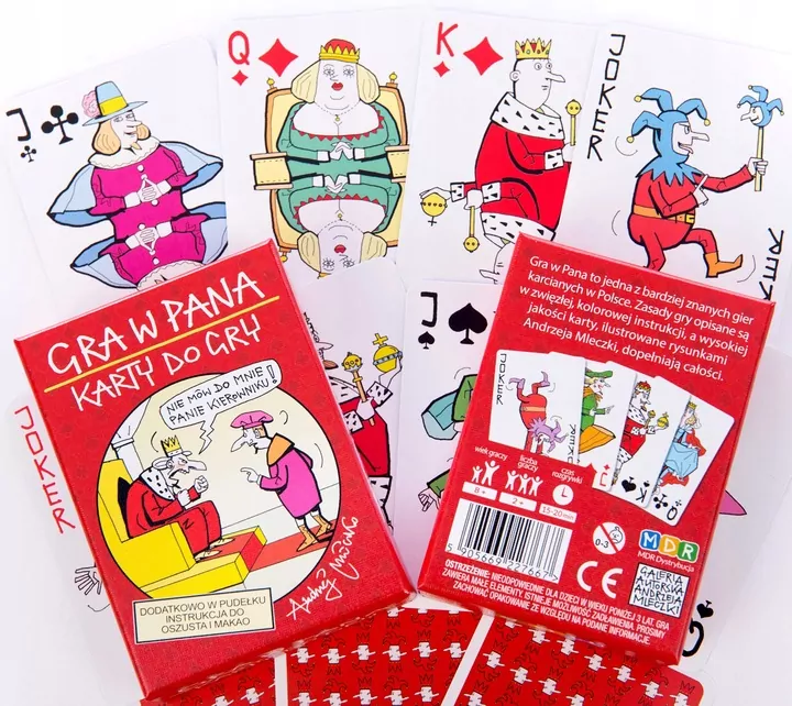 Gra w Pana: Karty do gry - tantis.pl