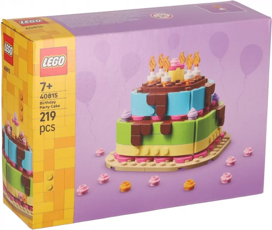 LEGO® Tort na przyjęcie urodzinowe 40815 - tantis.pl