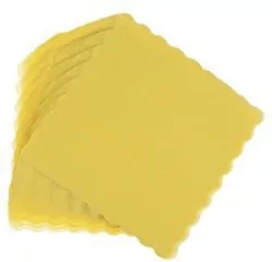Serwetki gastronomiczne żółte 15x15cm