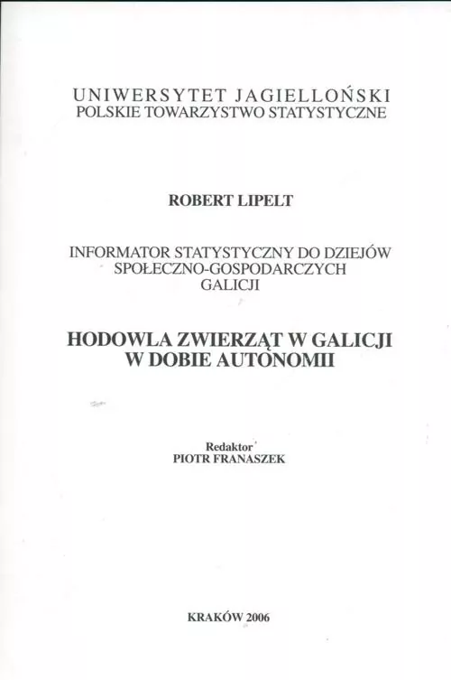 Hodowla zwierząt w Galicji w dobie autonomii - tantis.pl
