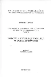 Hodowla zwierząt w Galicji w dobie autonomii