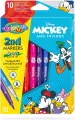 Flamastry dwustronne Colorino Kids 10 kolorów Mickey - tantis.pl