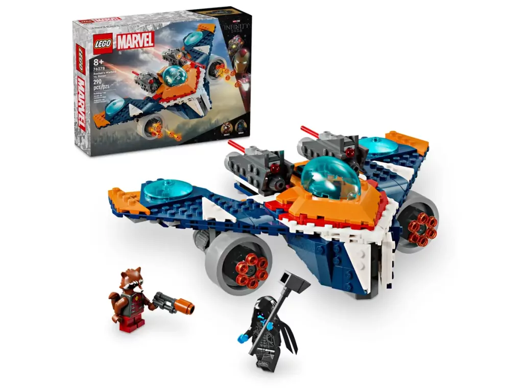 LEGO® Marvel. Warbird Rocketa vs. Ronan 3448596 - tantis.pl