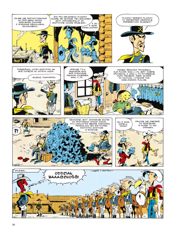 Dwudziesty pułk kawalerii. Lucky Luke. Tom 27 - tantis.pl