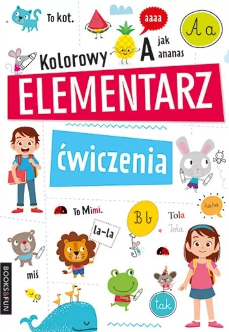 Kolorowy elementarz ćwiczenia - tantis.pl