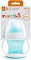 Kubek z miękkim ustnikiem i uchwytami Munchkin 118ml niebieski - tantis.pl