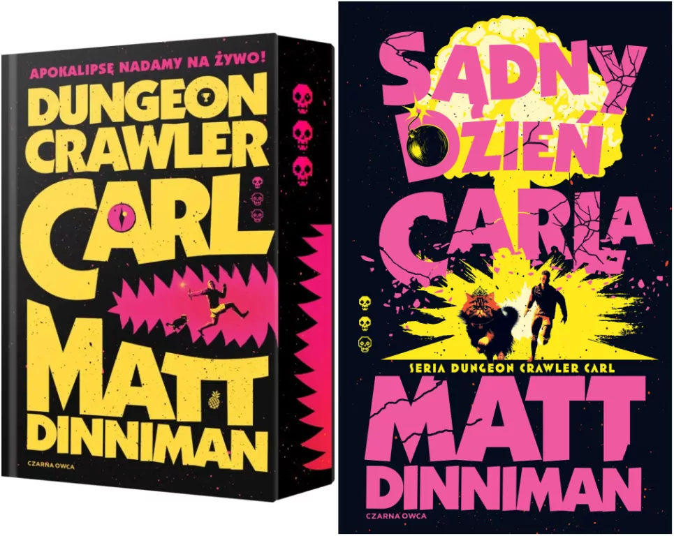 Pakiet: Dungeon Crawler Carl / Sądny dzień Carla. Dungeon Crawler Carl. Tom 1-2 - tantis.pl