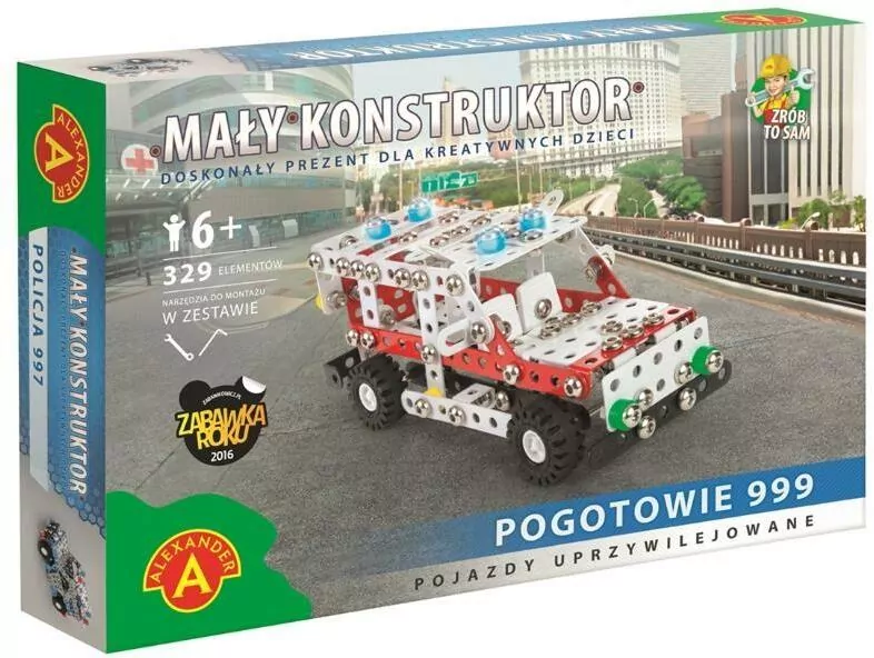 Mały Konstruktor. Pogotowie 999 - tantis.pl