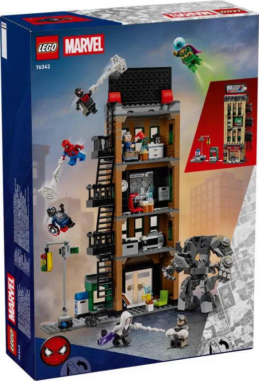 LEGO® Marvel.  Spider-Man kontra Mysteri 76342 - tantis.pl