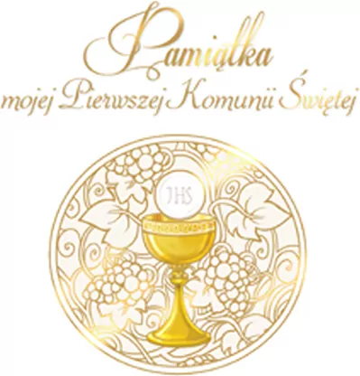 Pamiątka mojej Pierwszej Komunii Świętej - tantis.pl