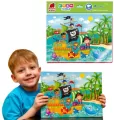 Piankowe puzzle A4. Piraci - tantis.pl