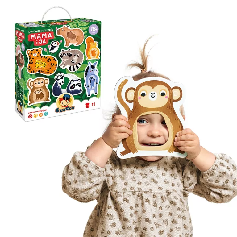CzuCzu. Pierwsze puzzle. Mama i ja - tantis.pl