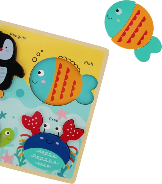 Układanka edukacyjna OCEAN BAM BAM 30X30X2 - tantis.pl