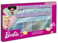 Barbie - Pieczątki i pisaki 36 kolorów