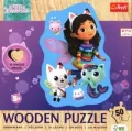 Puzzle 50 konturowe Wesoła Gabby TREFL - tantis.pl