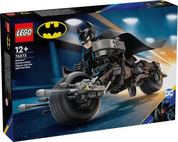 LEGO® DC Batman. Figurka Batmana i batcykl. 76273 - tantis.pl