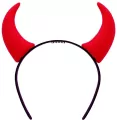 Opaska rogi diabełka czerwone - tantis.pl