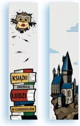 Zakładka kartonowa - Książki zmieniają w...