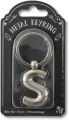 Silver Letter Keyring - brelok do kluczy litera S - tantis.pl