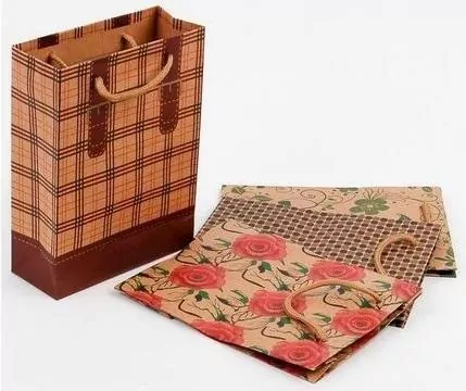 Torebka papierowa Craft mała Ornament MIX - tantis.pl
