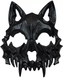 Maska czaszka wilkołak