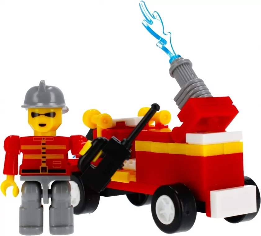 Klocki konstrukcyjne. Straż mix - tantis.pl