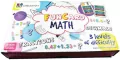 Creativo. Zabawka edukacyjna Fun Card Math (Ułamki zwykłe i dziesiętne) - tantis.pl
