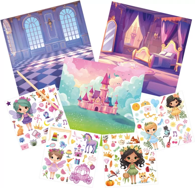 Zestaw kreatywny. Kalkomania Magic - tantis.pl