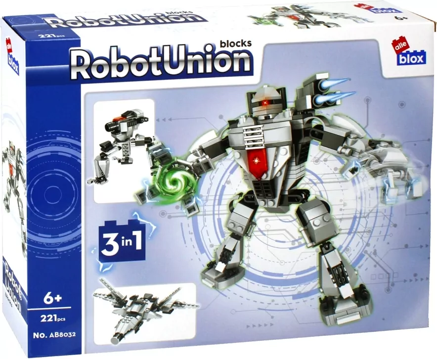 Klocki konstrukcyjne. Robot - tantis.pl