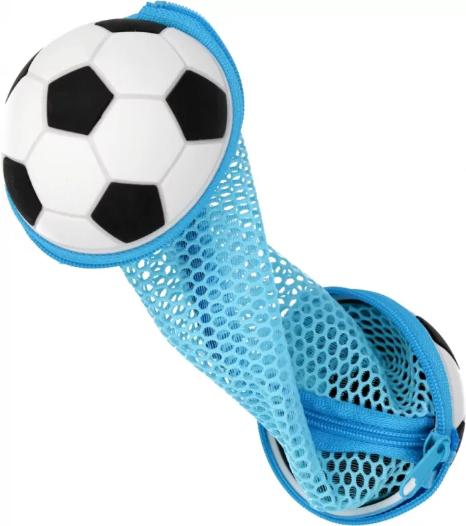 Piórnik silikon 1zamek siatka Football - tantis.pl