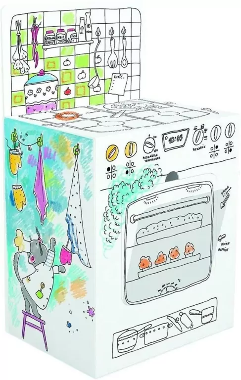 Kolorowanka XXL 3D. Kuchnia - tantis.pl