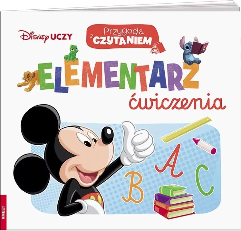 Disney Uczy. Przygoda z Czytaniem. Elementarz - tantis.pl
