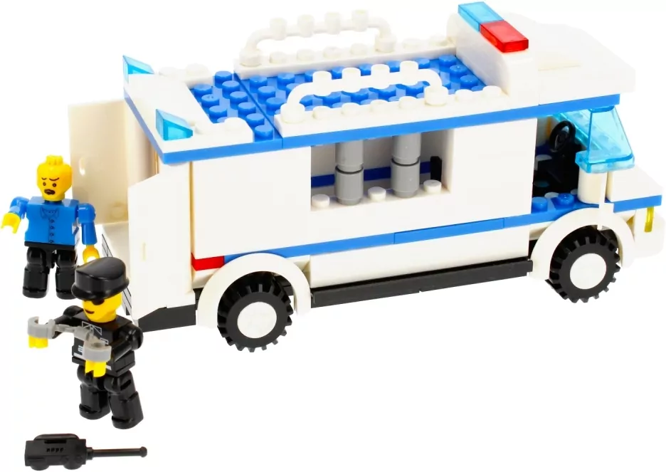 Klocki konstrukcyjne Alleblox Policja 134 elementy - tantis.pl