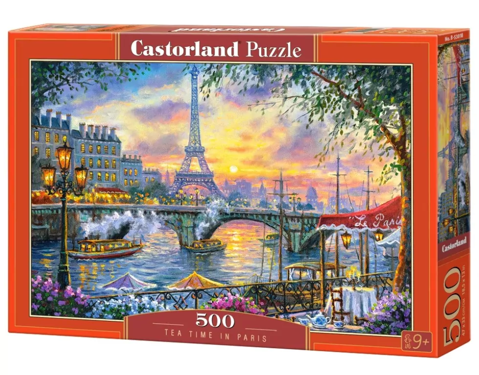 Puzzle 500. Tea time in Paris - tantis.pl