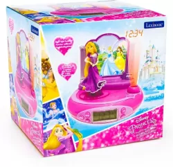 Lexibook. Budzik z projektorem 3D. Księżniczka Roszpunka, Disney RP515DP