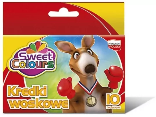 Kedki woskowe 10 kolorów