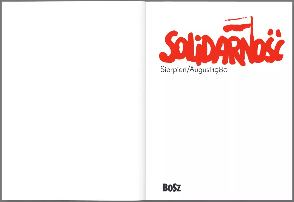 Solidarność. Sierpień/august 1980 miniatura albumu - tantis.pl