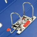 Segregator A4/8cm maX.file protect plus niebieski - tantis.pl