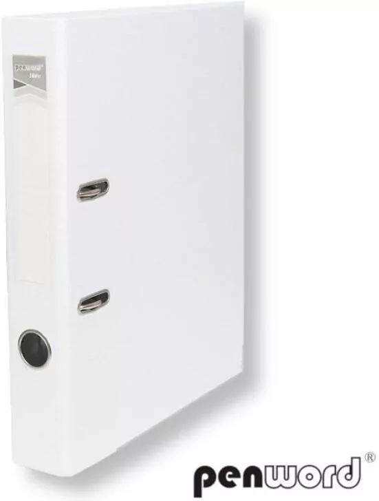 Segregator A4 z okuciem 5cm biały - tantis.pl