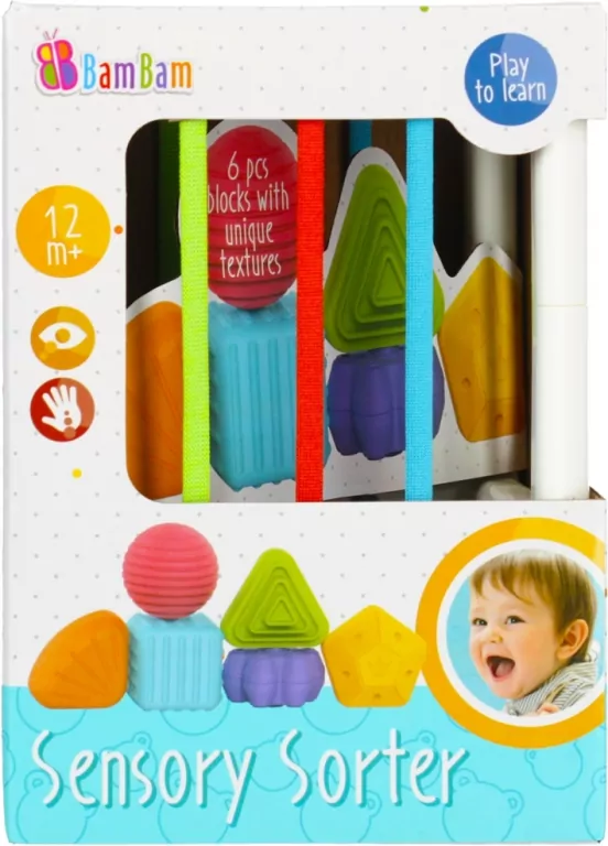 Klocki sensoryczne. BamBam - tantis.pl