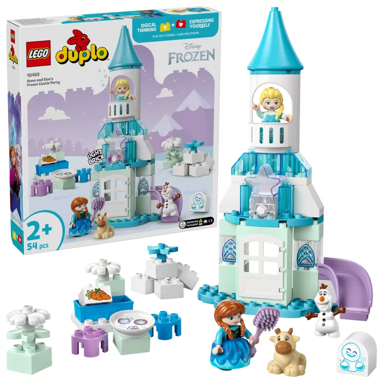 LEGO® Duplo. Przyjęcie w lodowym zamku Anny i Elzy 10455 - tantis.pl
