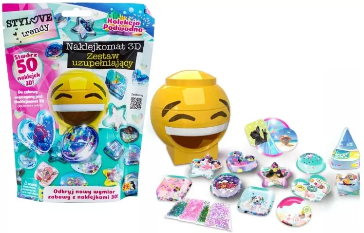 Naklejkomat 3D - kolekcja Podwodna - tantis.pl