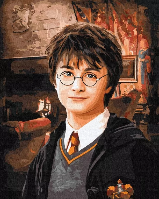Malowanie po numerach -Harry Potter 40x50cm - tantis.pl