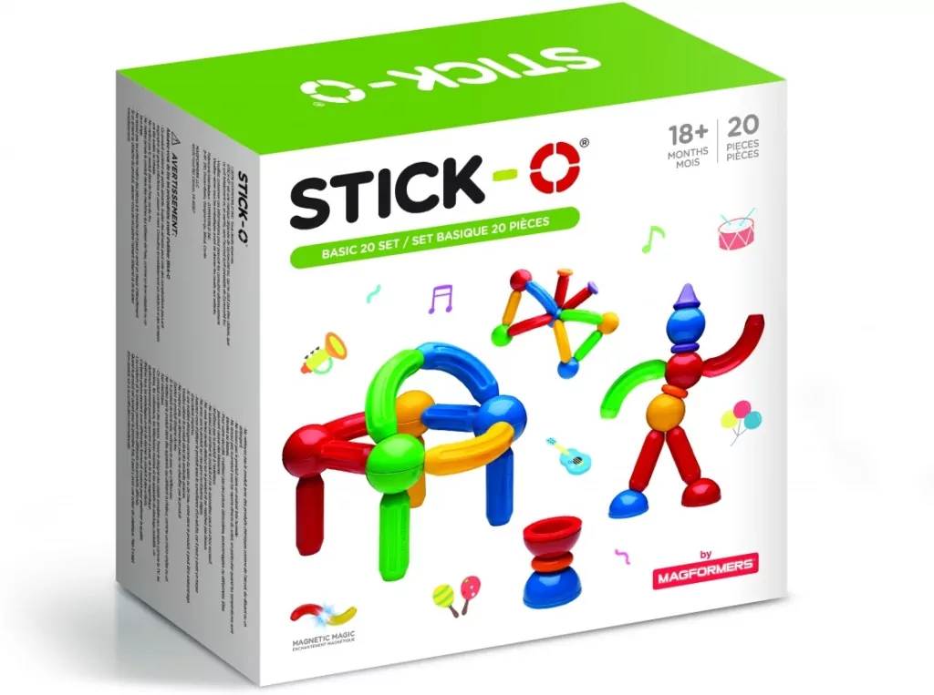 Magformers. Klocki magnetyczne. Stick-O - tantis.pl