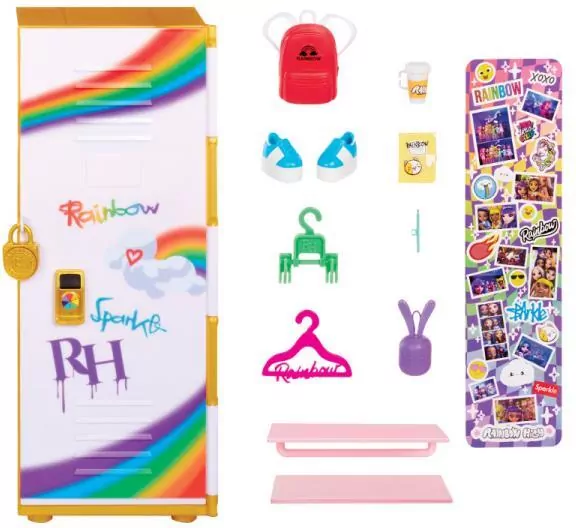 MGA Rainbow High Locker playset Szafka szkolna 507420 - tantis.pl