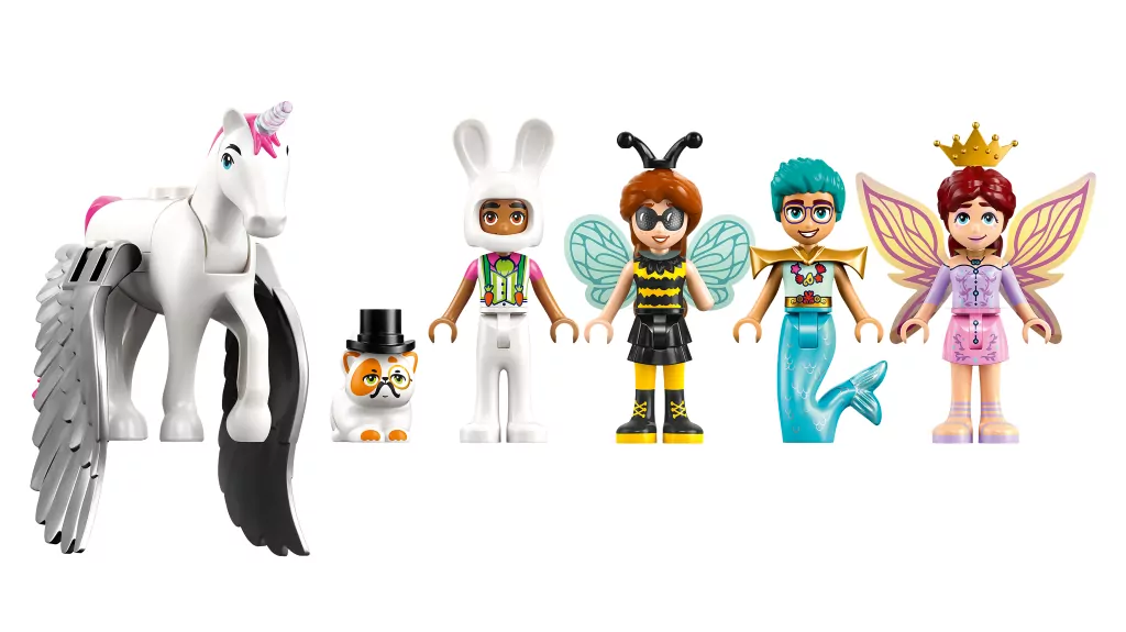 LEGO® Friends. Bal przebierańców z jednorożcem i wróżką 42661 - tantis.pl