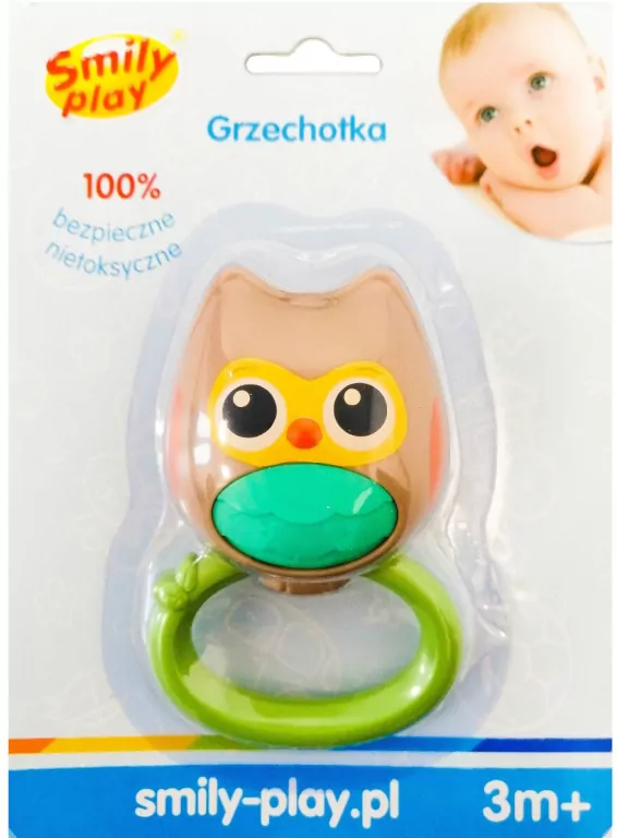 Grzechotka sowa - tantis.pl