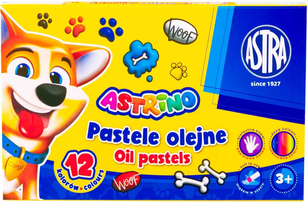Pastele olejne 12 kolorów ASTRA - tantis.pl