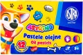 Pastele olejne 12 kolorów ASTRA - tantis.pl